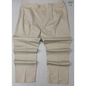 Wrangler Riata (46x32) Beige Khaki Relaxed Straight Pants